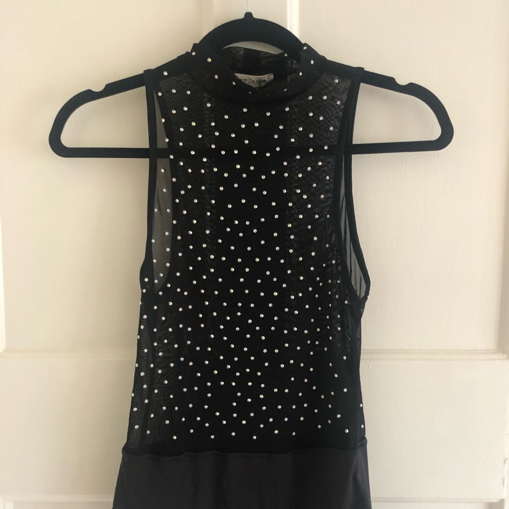 Mesh Rhinestone Bodysuit - Picture 7 of 7